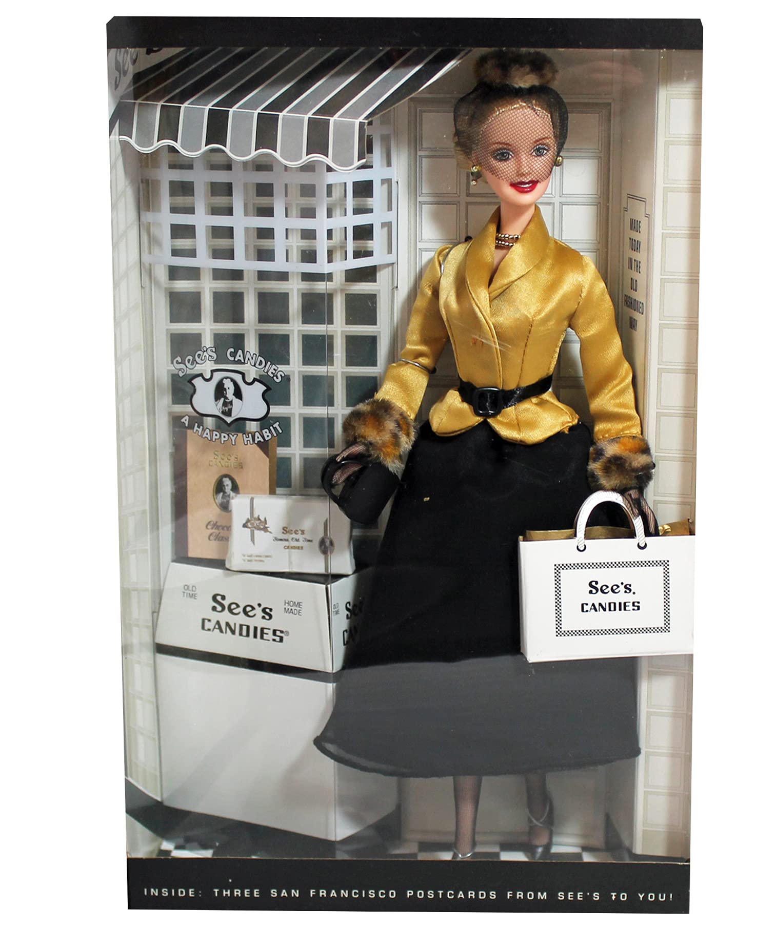 Mattel Barbie I Left My Heart in San Francisco See's Candies Special Edition - 2001