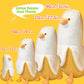Banana Duck Plush Toy 13.7'',Cute Plushies Banana Stuffed Animal,Duck Plushie Long Banana Duck Plush Pillow,Funny Hugging Pillow Sleeping Cushion Soft