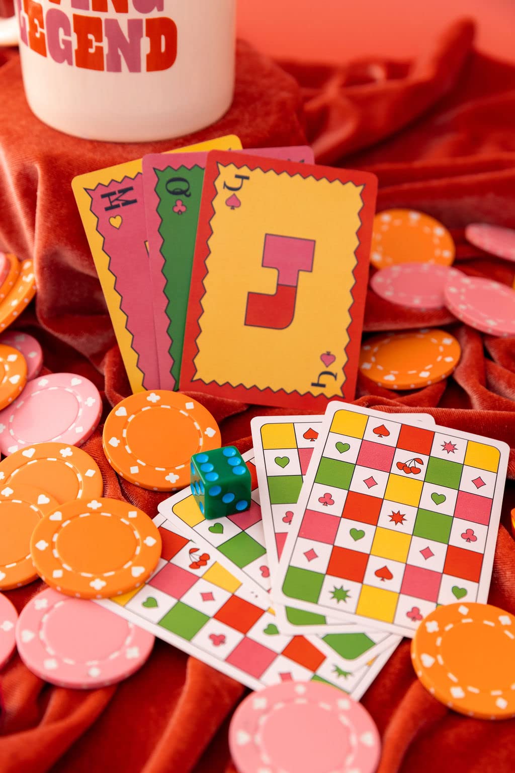 ban.do Game On! Waterproof Playing Cards, Standard 52 Deck of Cards, Waterproof Cards with Storage Case