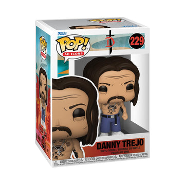 Funko POP! Ad Icon: Danny Trejo - Collectable Vinyl Figure - Gift Idea - Official Merchandise - for Kids & Adults - Horror Fans - Model Figure for