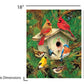 Springbok's 350 Piece Jigsaw Puzzle Feathered Retreat - Made in USA