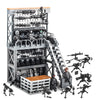 ELEFOCUS WW2 Military Base Building Blocks Set with Army Weapons Pack, SWAT Gear, Miniguns,Witch 6 Soldier Figures