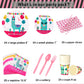Llama Party Supplies Set For Girls-24 guests- Alpaca Birthday Party Decorations, Include Alpaca Plates Cups Banner Balloons Cutlery Tablecloth Napkins