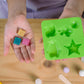 Kiss Naturals - Soap Making Arts & Crafts Kit for Kids with Organic Ingredients - Glycerin Soap DIY STEM Activity - Make 16 Soaps - with Reusable