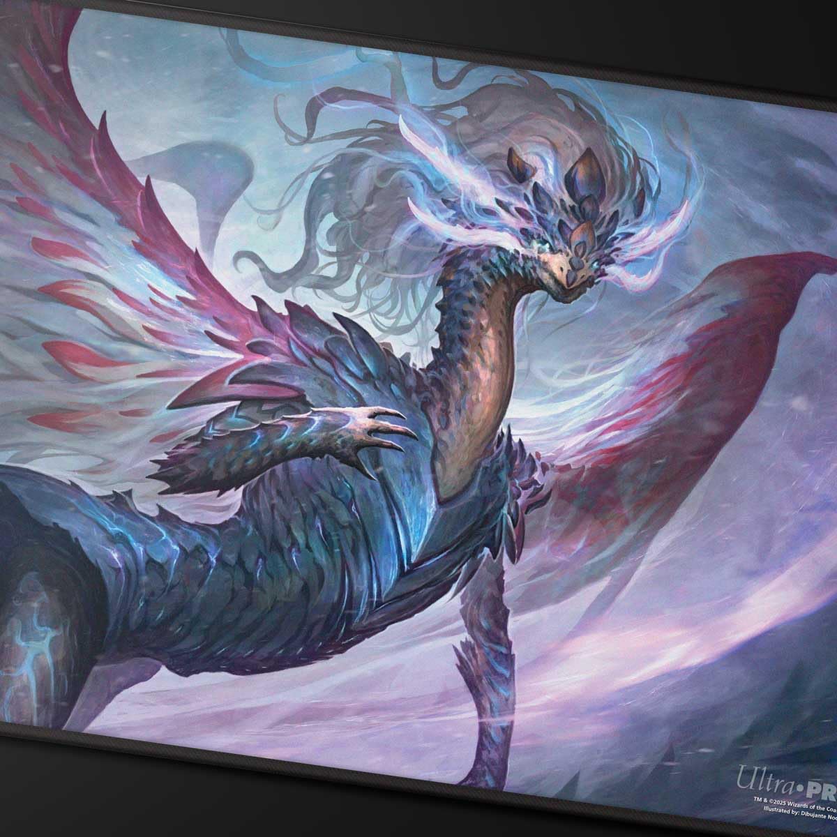 Ultra Pro ULP38850 Playmat Stitched Edge Magic the Gathering Tarkir Dragonstorm Shiko Paragon of the Way Card Game