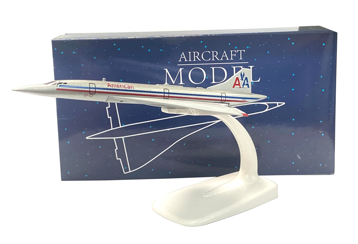 Concorde USA-AA 1/400 Diecast Airplane Model
