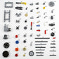 TTLYHEK 1533 PCS Technical Parts Building Block Accessories Vehicles Gears Cross Axles Wheels Connector Pieces Set Chain Link Pin Joint Shock Absorber
