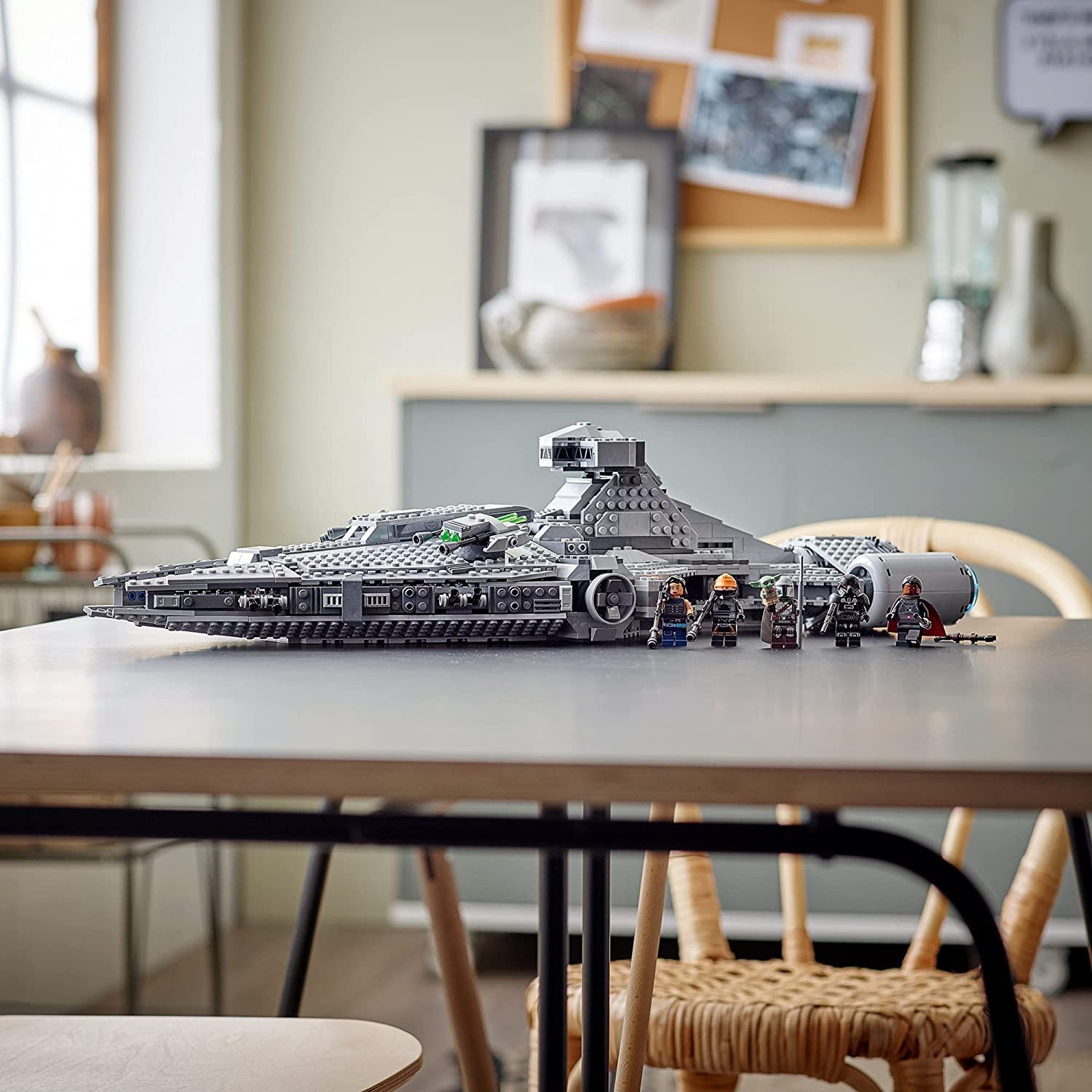 LEGO Star Wars: The Mandalorian Imperial Light Cruiser 75315 Awesome Toy Building Kit for Kids, Featuring 5 Minifigures; New 2021 (1,336 Pieces)