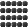 SQXBK 20PCS 12.7mm Foosball End Cap Foosball Table Rod Safety Rubber End Caps Flexible Pipe Post Rubber Cover Tip Protectors