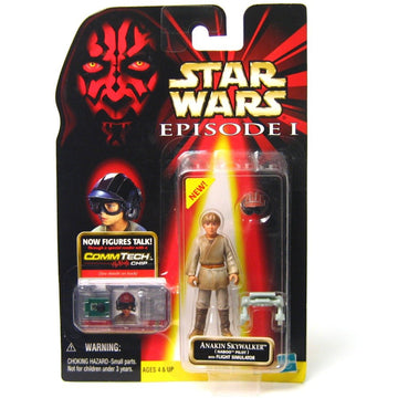 Star Wars Anakin Skywalker Naboo Pilot w/Flight Simulator 84246