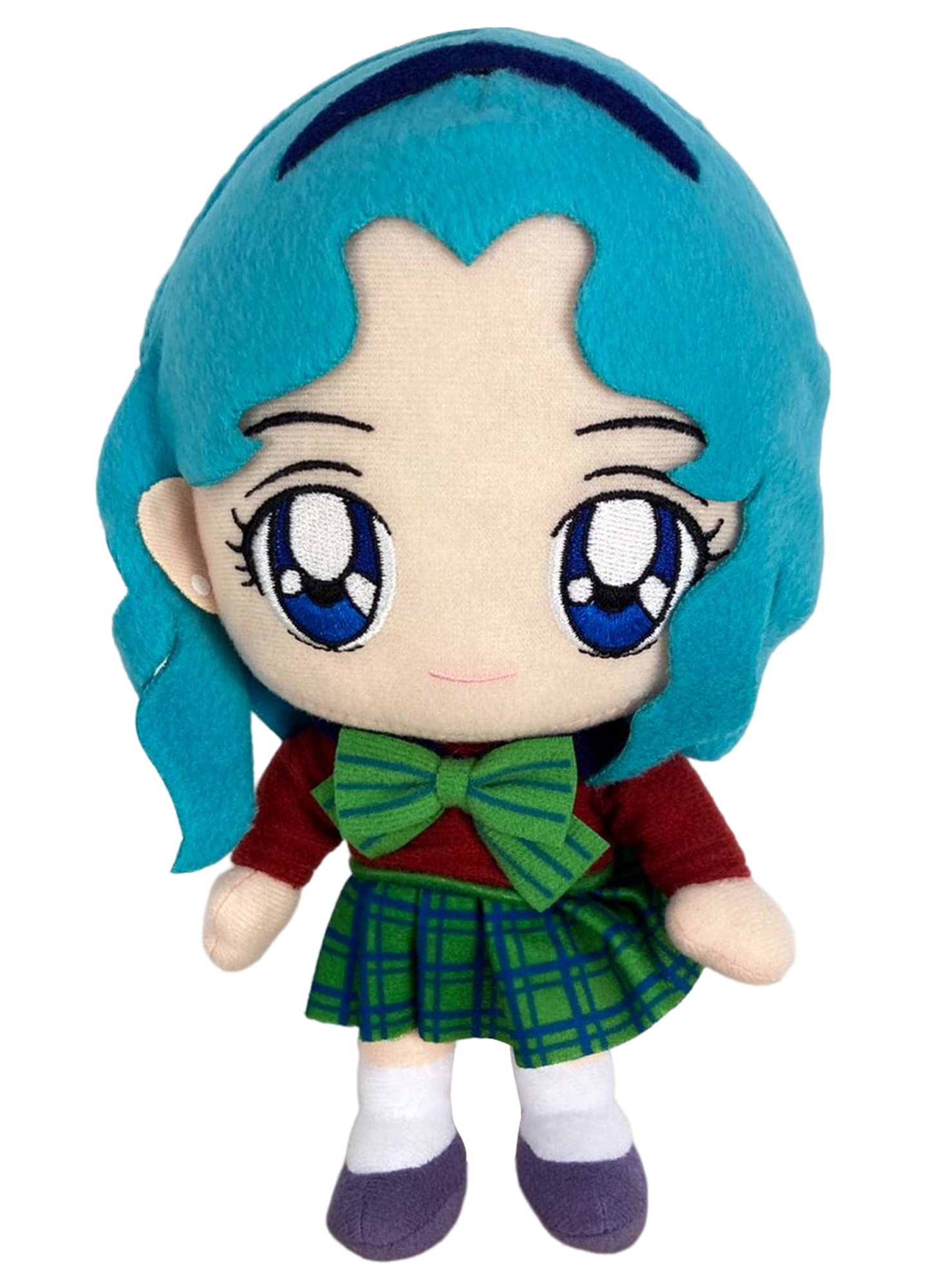 Great Eastern Sailor Moon GE-52047 Michiru KaiOu Neptune School Uniform Stuffed Plush Multicolor, 8"