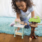 Barbie Vet Doll & Playset, Animal Rescuer Theme with 8 Wildlife Figures, Treehouse, Care Station, Rope Bridge & Accessories