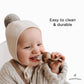 Moss and Fawn Extra Feeder Tops for the Forage Feeder - Soothing Silicone Frozen Breast Milk Popsicle & Baby Food Teething Toy, Pacifier Fruit Feeder