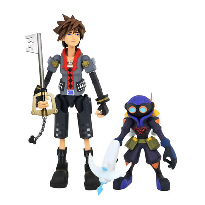 Diamond Select Toys Kingdom Hearts 3: Toy Story Sora & Air Soldier Heartless Select Action Figure Two Pack, Multicolor (JAN198861)