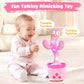 SANJOIN Dancing Talking Cactus Toy for Baby Toddlers, Baby Girl Toys with Adjustable Volume, Mimicking, Recording & Singing. Baby Toys for Girls