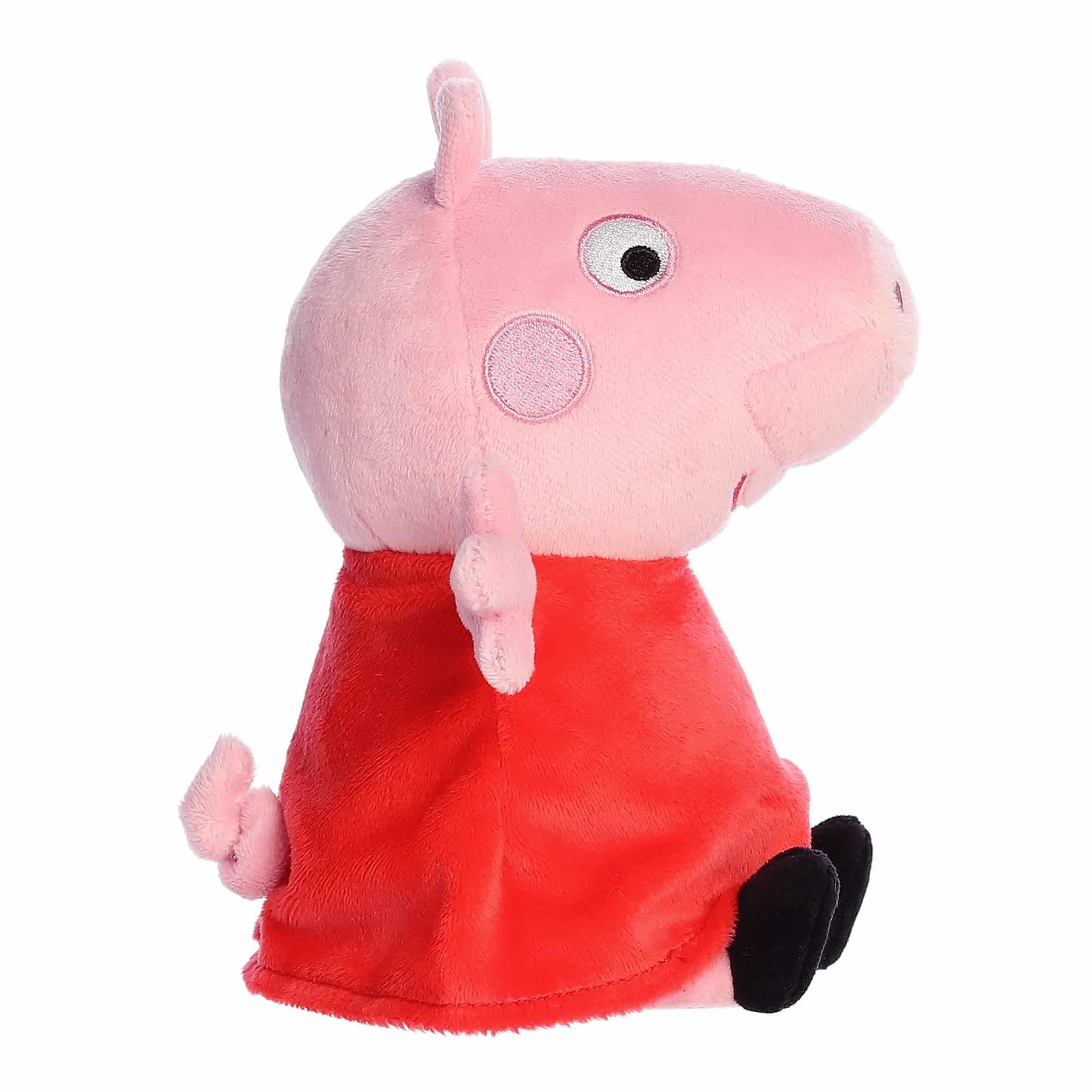 Aurora® Playful Peppa Pig™ Stuffed Animal - Officially Licensed Toys for All Fans - Perfect for Birthdays, Adults and Kids All Ages - Pink 6 Inches