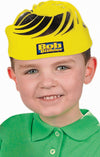 Bob The Builder Party Birthday Hat Favour, Yellow, Plastic, 8" x 12", Pack of 8