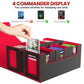 Gomyrod Card Deck Box for MTG with Commander Display, 7 In 1 Card Storage Box Fits 600+ Double-sleeved Cards, Removable MTG Deck Case Fit for