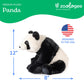 The Petting Zoo Panda Stuffed Animal Plushie, Gifts for Kids, Earth Keeperz Wildlife Animals, Zoologee Black Panda Plush Toy, 12 inches