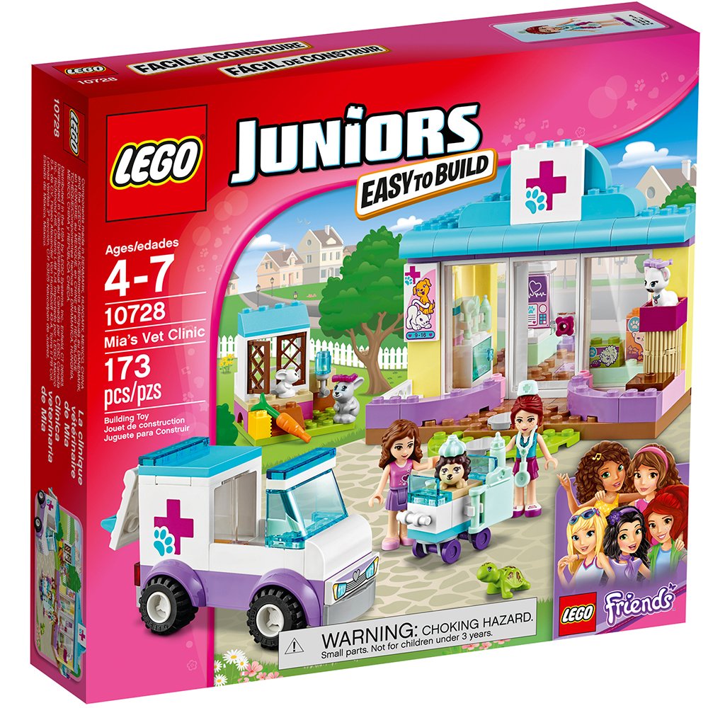 LEGO Juniors Mia's Vet Clinic 10728 Toy for 4-Year-Olds