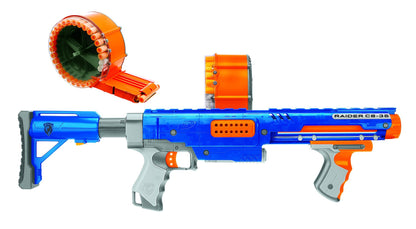 Nerf Raider CS-35 Dart Blaster - Value Pack with Bonus Darts (70 Darts)