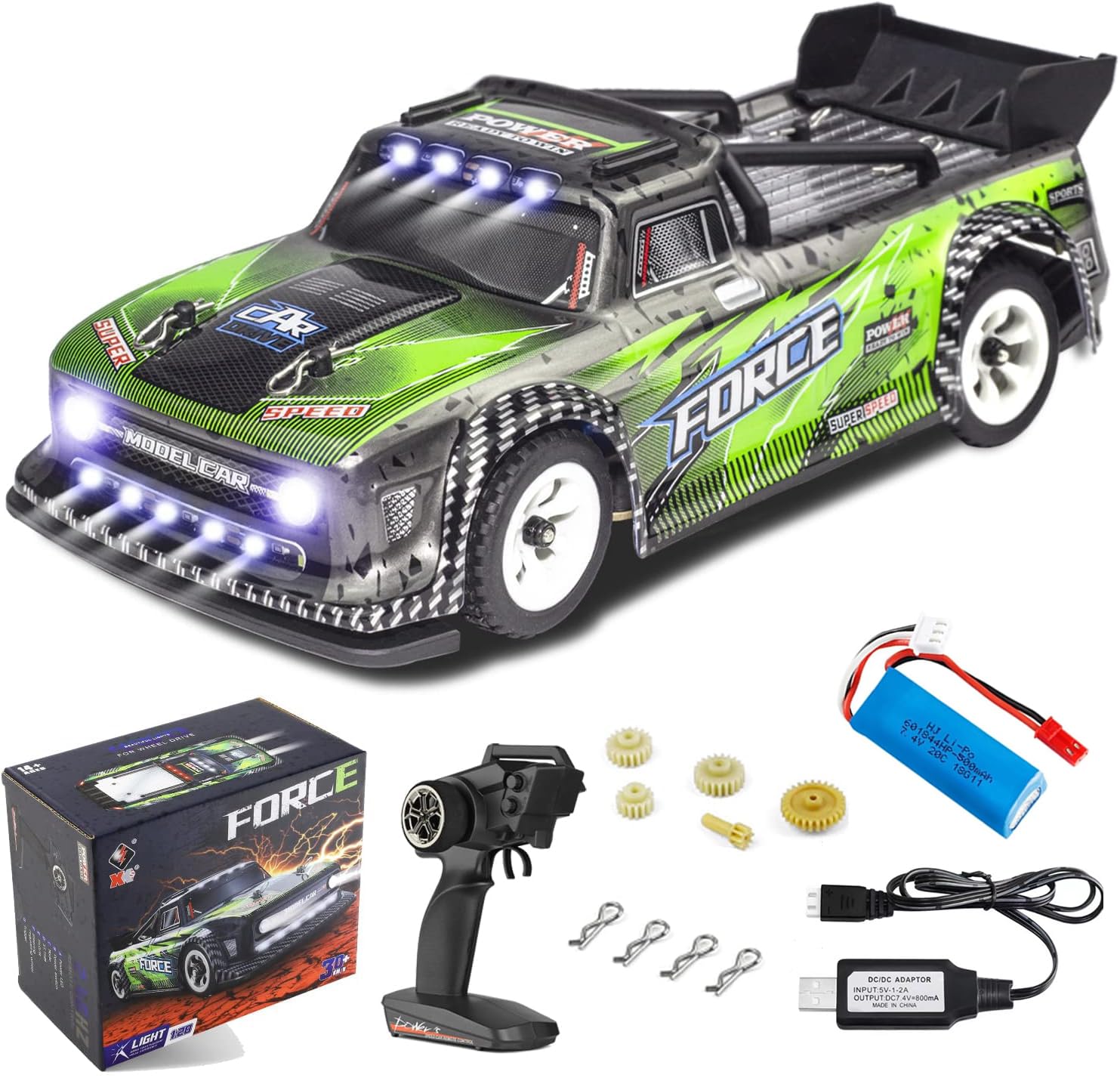 LEOSO Wltoys 284131 RC Cars 1/28 Mini Drift RC Car with 1pcs Battery