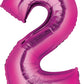 Moana 2nd Birthday Party Supplies 7pc Balloon Bouquet Decorations
