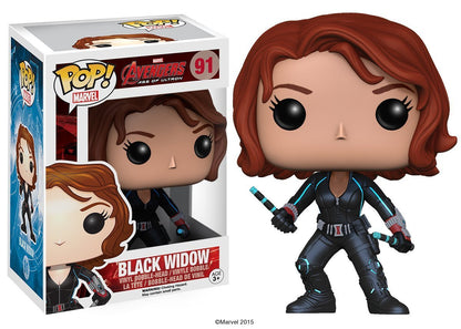 Funko POP Marvel: Avengers 2-Black Widow Action Figure