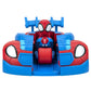 Jazwares Spidey and His Amazing Friends 2 n 1 Web Strike Feature Vehicle - Must-Have Toy for All Fans