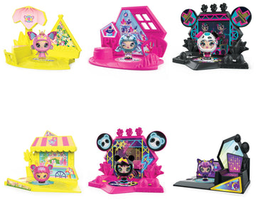 Zoobles Jouet - Pack 1 Zoobles Z-Girlz - Boules Magiques Colorées Transformables en Animaux Fantastiques et Poupées Z-Girlz Avec Maison - 6061365
