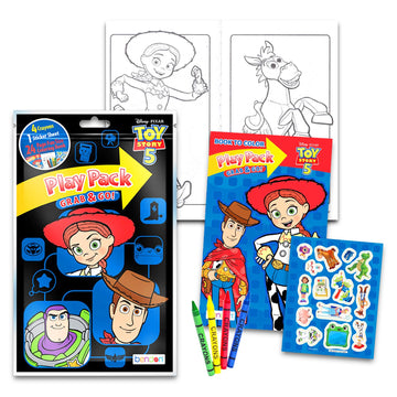 Disney Pixar Toy Story 5 Party Favors - Bundle with 15 Activity Play Packs with Coloring Book, Stickers, and More (Disney Birthday Supplies)