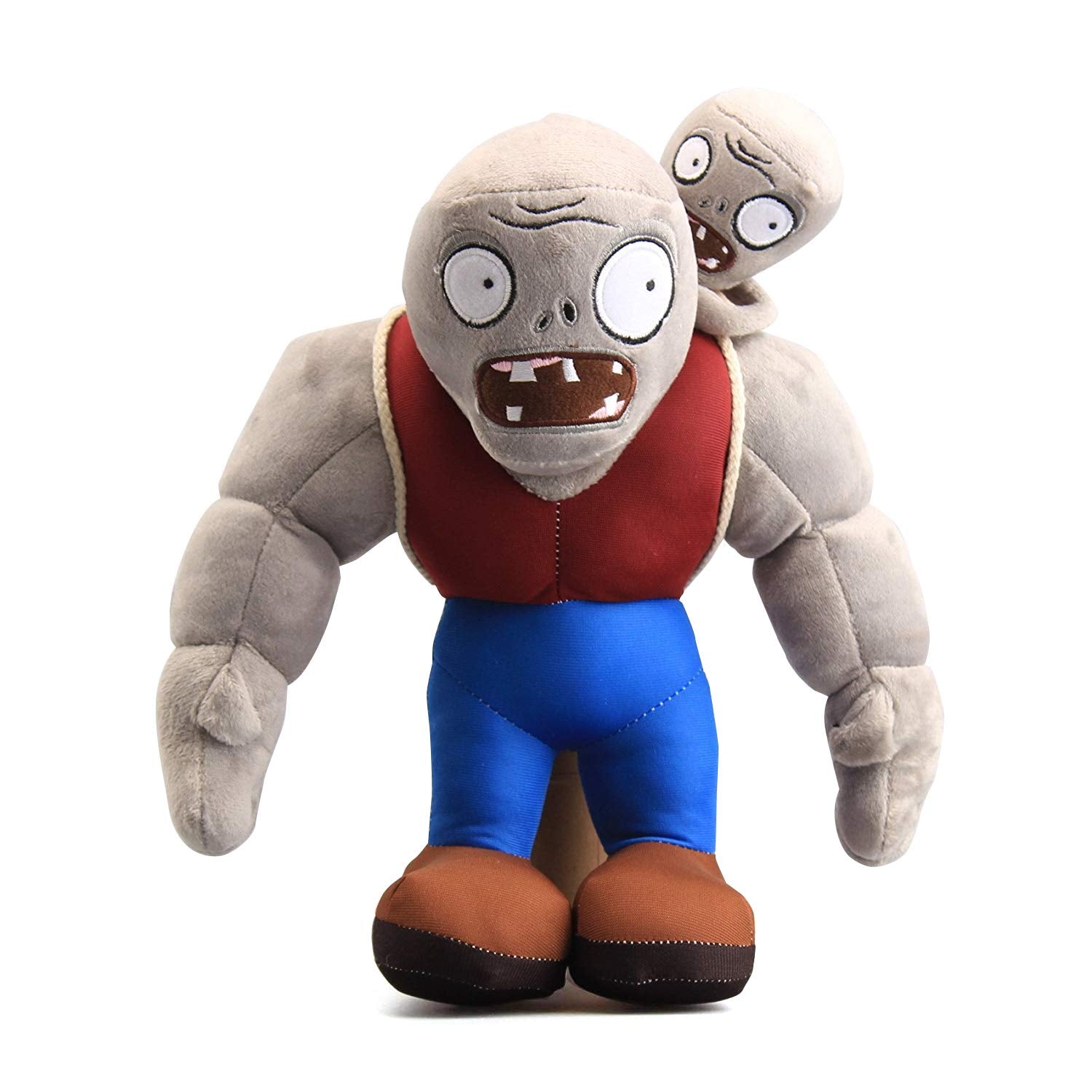 Maikerry 12" PVZ Gargantuar Plush Toys Stuffed Soft Doll Muscle Plush Toy, Great Gifts for Kids and Fans, Christmas, Hallowen