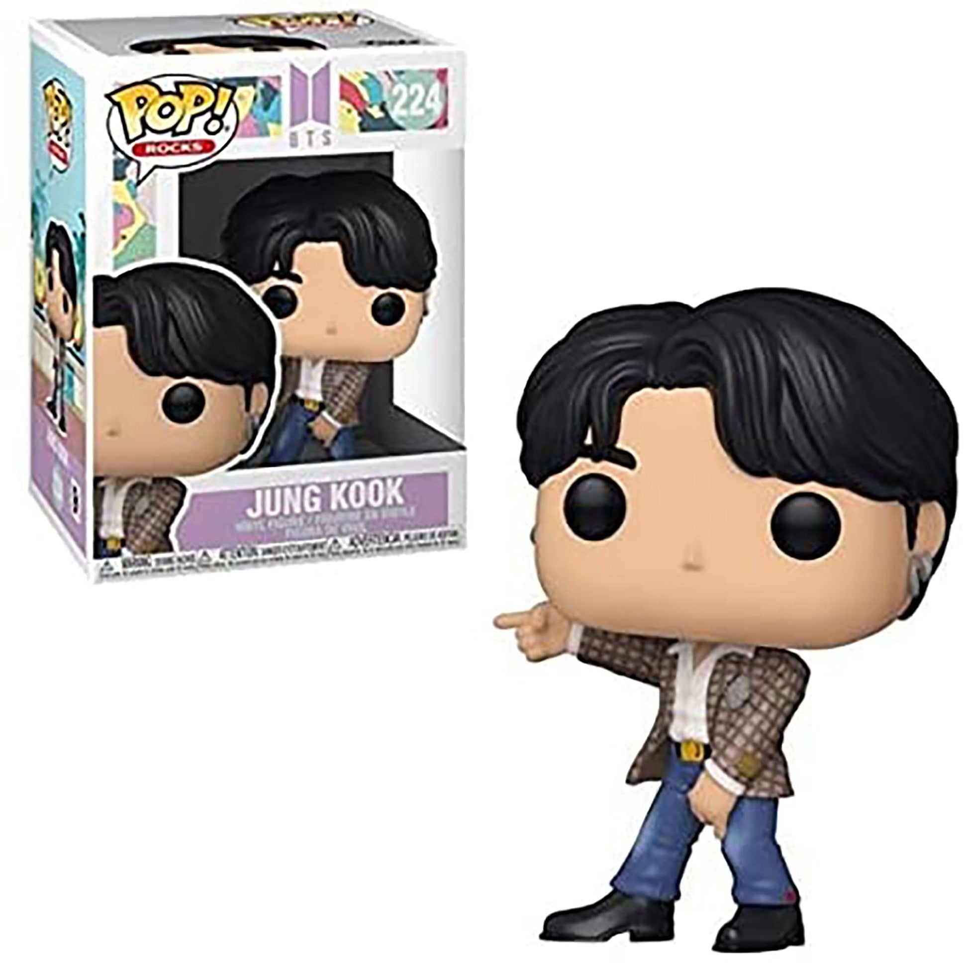 Funko POP Rocks: BTS - Dynamite - Jungkook, Multicolor, Standard