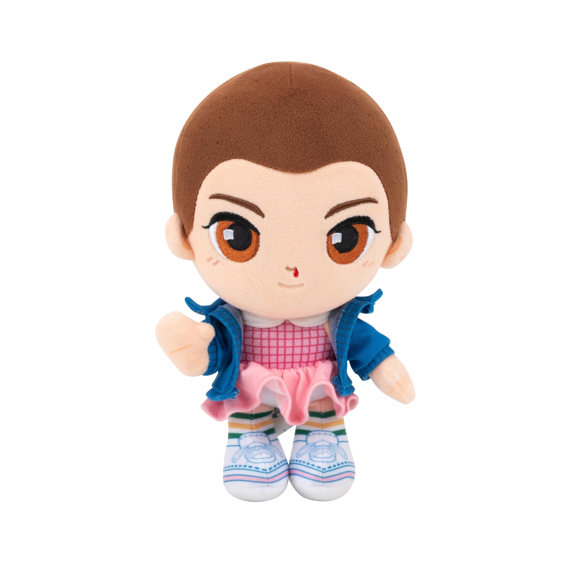 Stranger Things Eleven Plush - 8-Inch Soft Plush with Special Embroidery