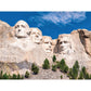 Bits and Pieces 300 Piece Puzzles for Adults 300 Large Pieces 18" x 24" Jigsaw Puzzles - Mt Rushmore, Random Die Cut, No 2 Pieces Alike, Mount