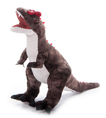 The Petting Zoo Allosaurus Dinosaur Stuffed Animal Plushie, Gift for Kids, Dinosaur Animals, Brown Dinosaur Plush Toy 24 inches
