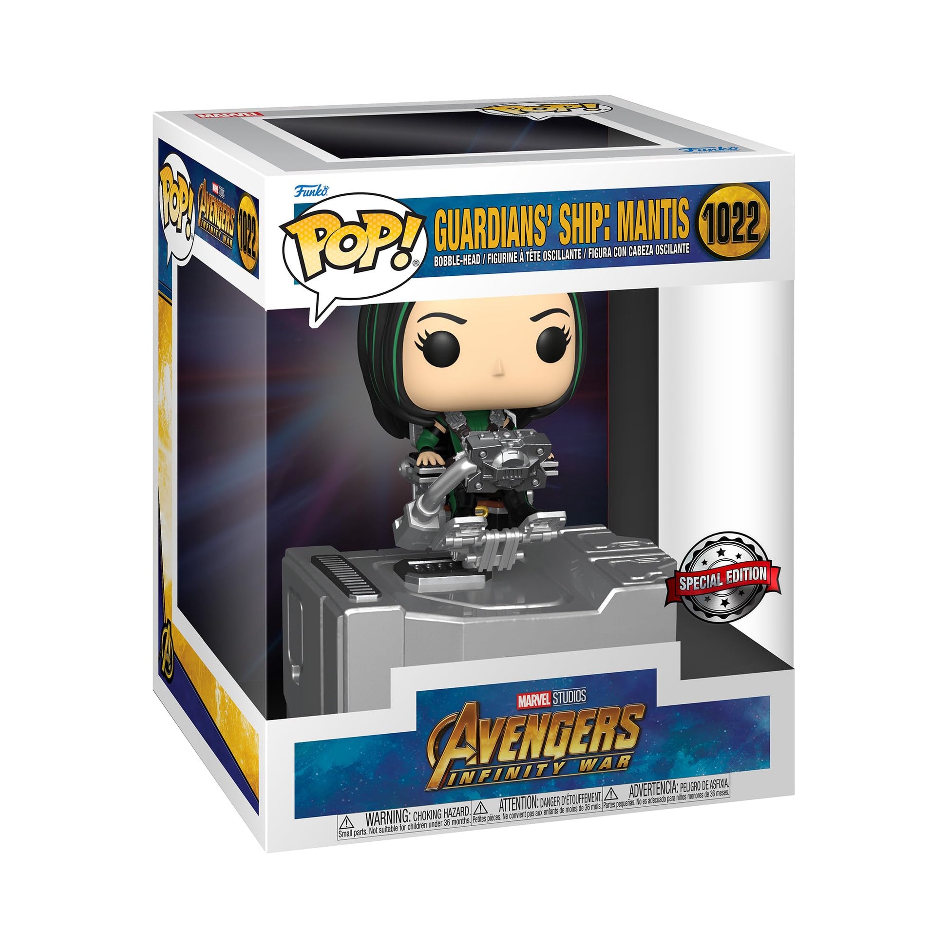 Funko Pop! Deluxe: Marvel - Guardians of The Galaxy Ship - Mantis - Avengers - Amazon Exclusive - Collectable Vinyl Figure - Gift Idea - Official