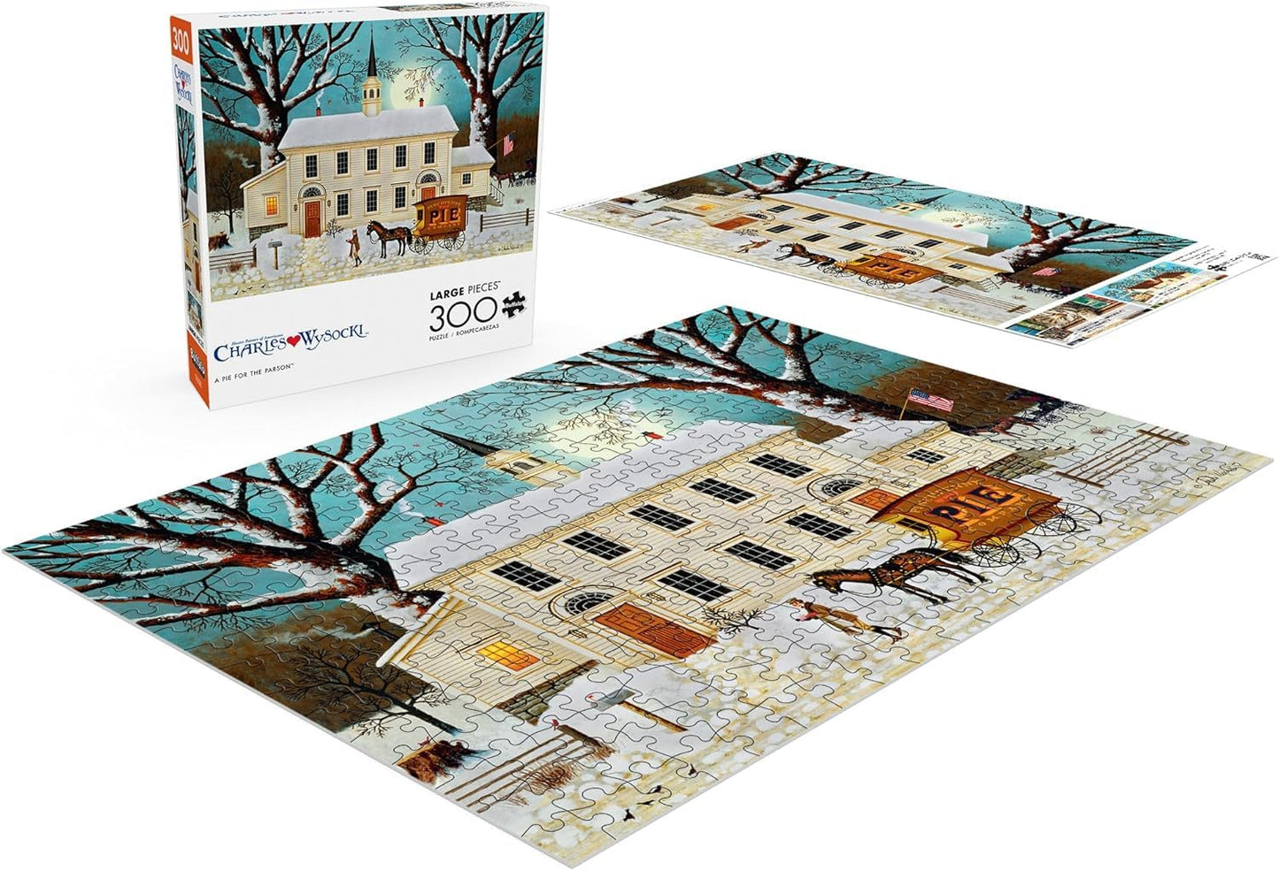 Buffalo Games - Charles Wysocki A Pie for the Parson - 300 Piece Puzzle