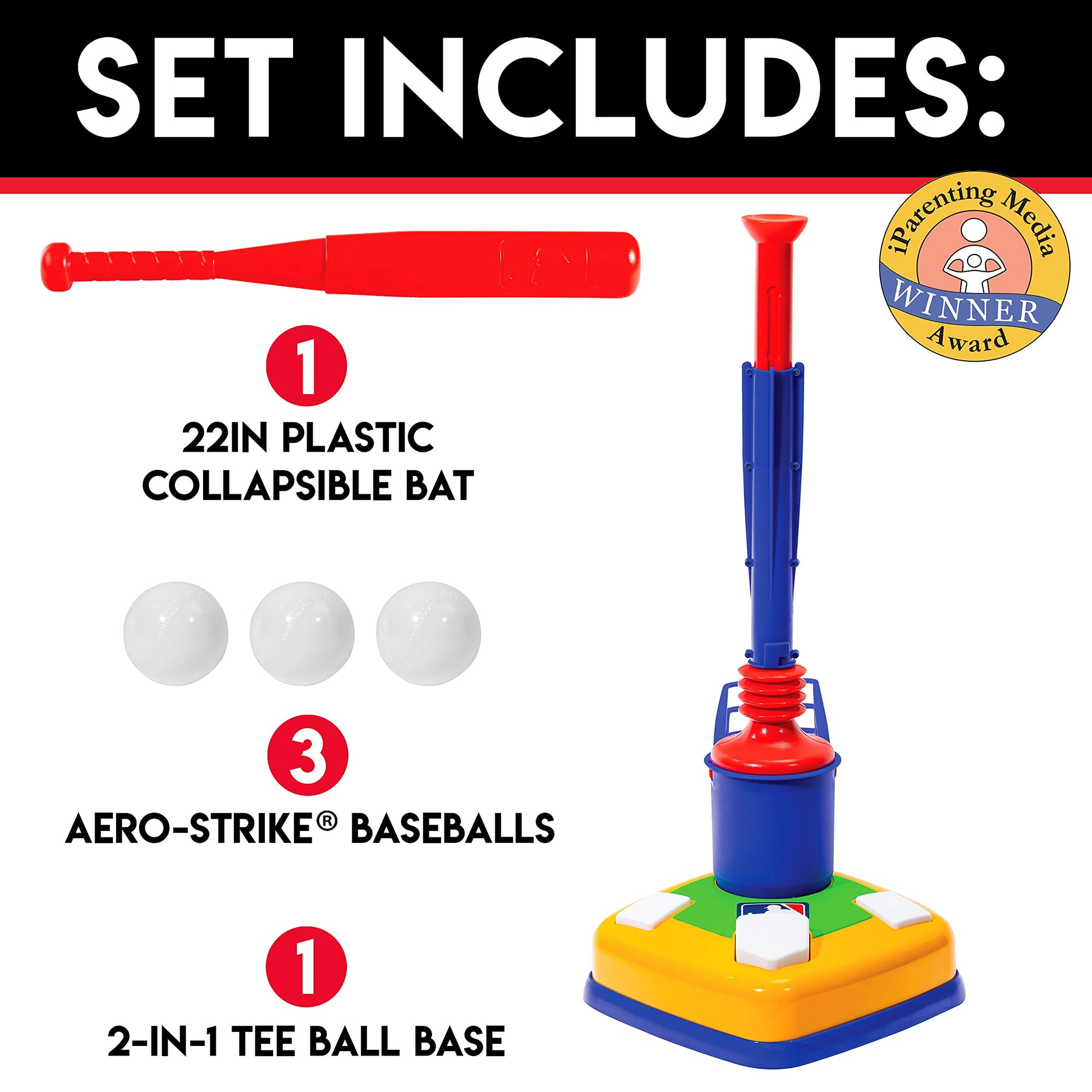 Franklin Sports MLB Super Star Batter 2 in 1