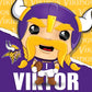 MasterPieces Officially Licensed Viktor - Minnesota Vikings Mascot 100 Piece Jigsaw Puzzle