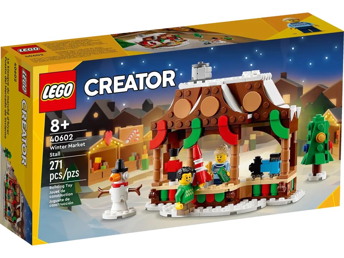 LEGO 40602 Winter Market Stall GWP (271 pcs)