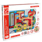 Hape Wooden Magnetic Maze Puzzle Choo Choo Tracks| Learning and Development Puzzle with Magnetic Wand for Toddlers
