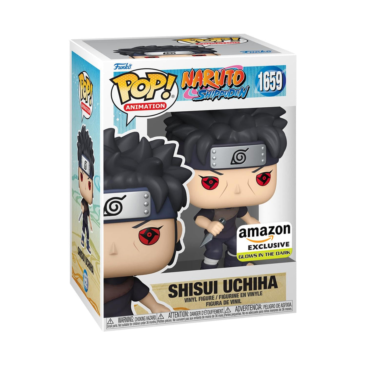 Funko POP! Animation: Naruto - Shisui Uchiha with Kunai - Amazon Exclusive