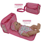 Drink and Wet Potty Training Baby Doll posable Dolls with Pacifier, Bottle, and Diapers - Helps Toilet Training for Kids (caucasian)
