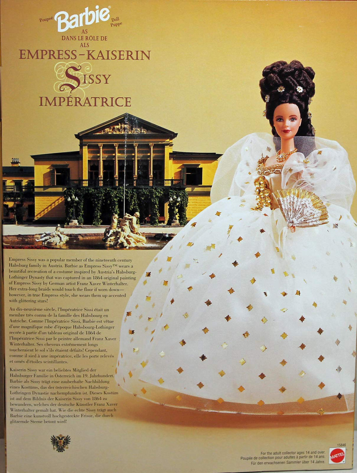 Barbie as Empress-Kaiserin Sissy Imperatrice