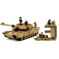 General Jim's 2-in-1 Military Brick Building Set - WWII US Army M1A2 Tank or Humvee with Rotating Turret, Adjustable Gun & Accessories - 1463-Piece