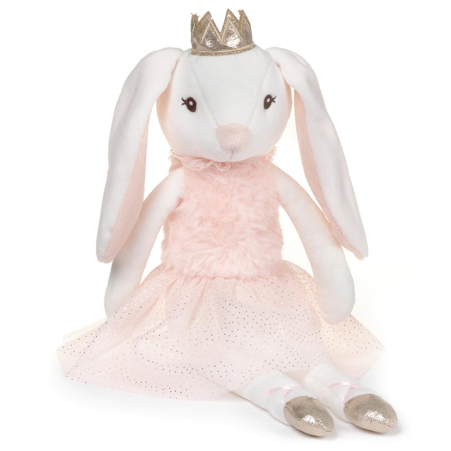 Bearington Collection Ballerina Stuffed Animal - Ballet Doll - Dance Recital Gifts for Girls - Bunny Brise - 16"