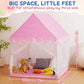 BSHAPPLUS Pink Tent for Kids Indoor, 1 to 3-Year-Old
