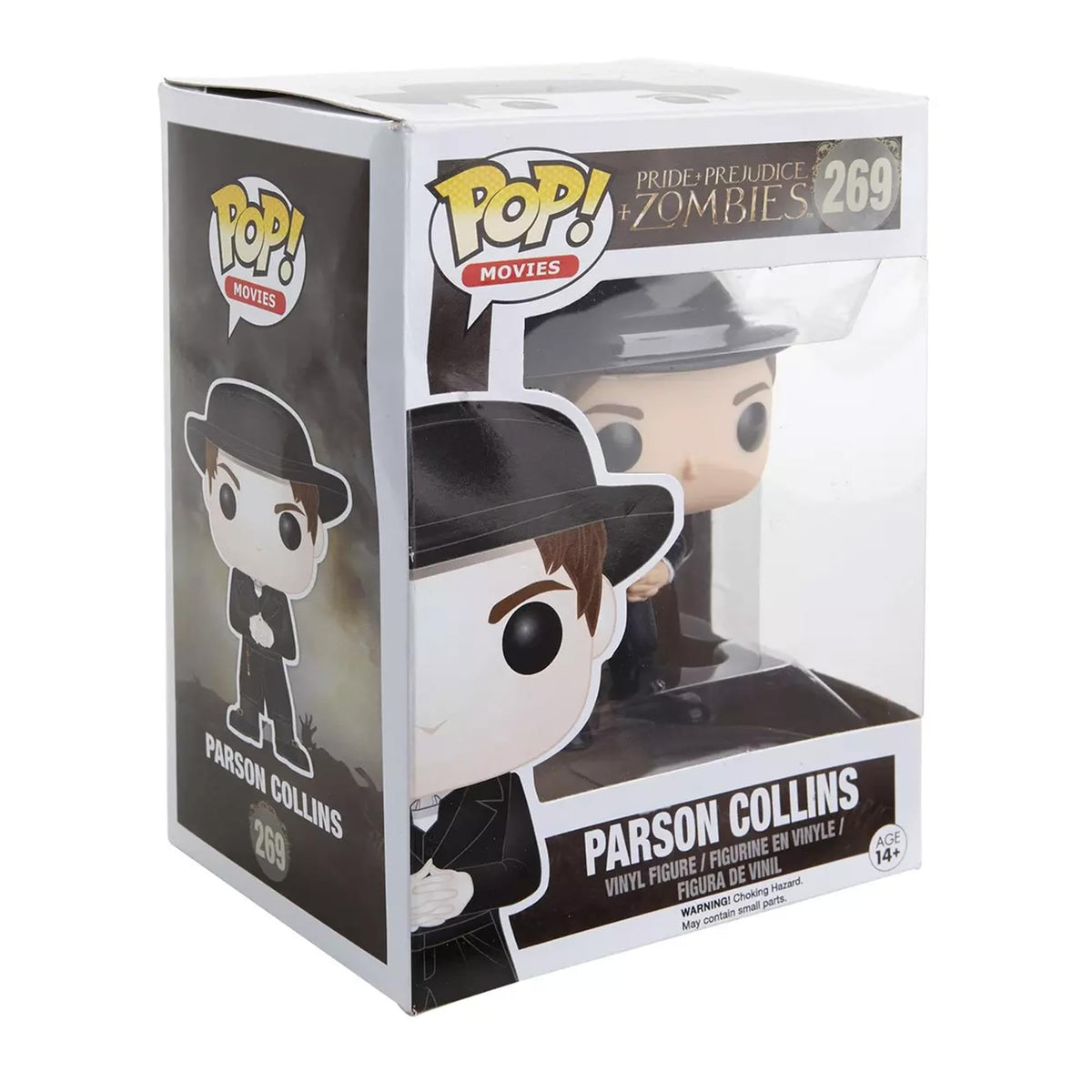 Funko POP Movies: Pride, Prejudice & Zombies Parson Collins Action Figure