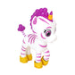 Zoonicorn Promi Dress-Up - 5" Purple Zoonicorn with Yellow Shoes